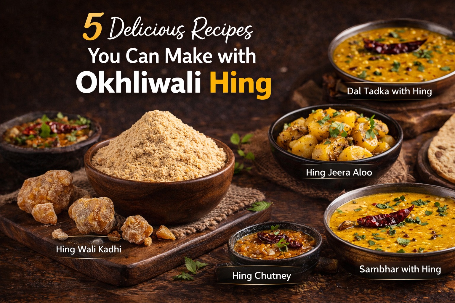 5 Delicious Recipes You Can Make with Okhliwali Hing