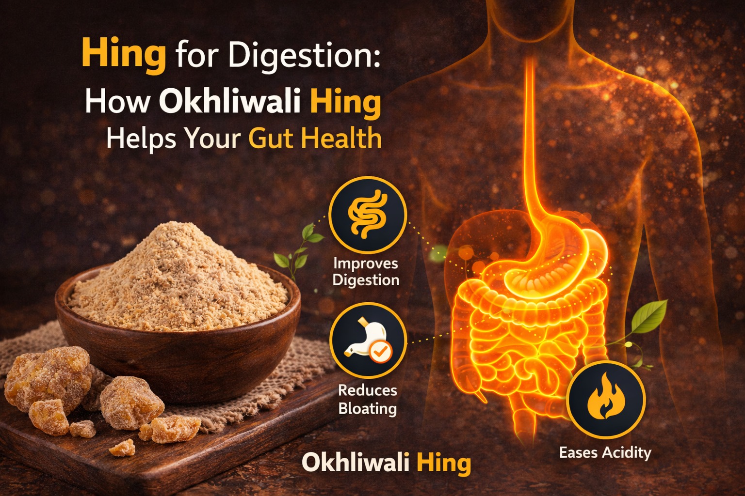 Hing for Digestion: How Okhliwali Hing Helps Your Gut Health