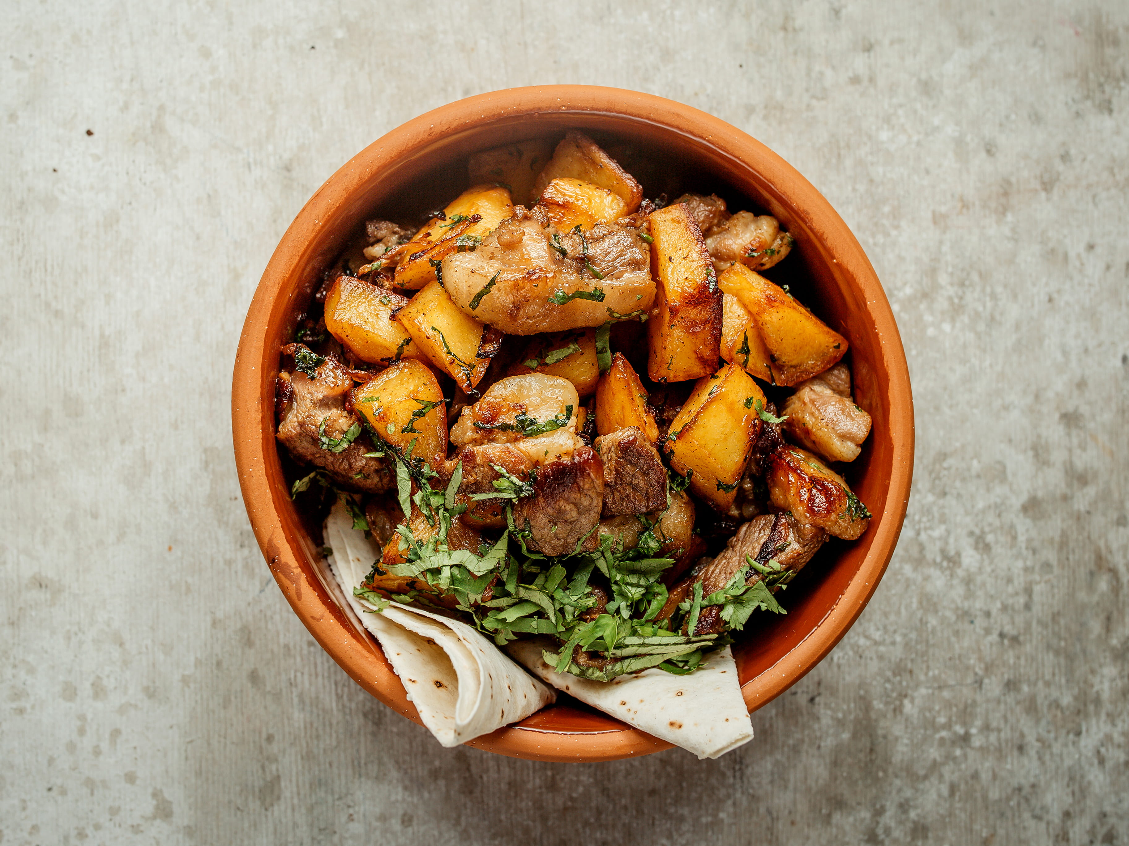 Jeera Aloo with Hing